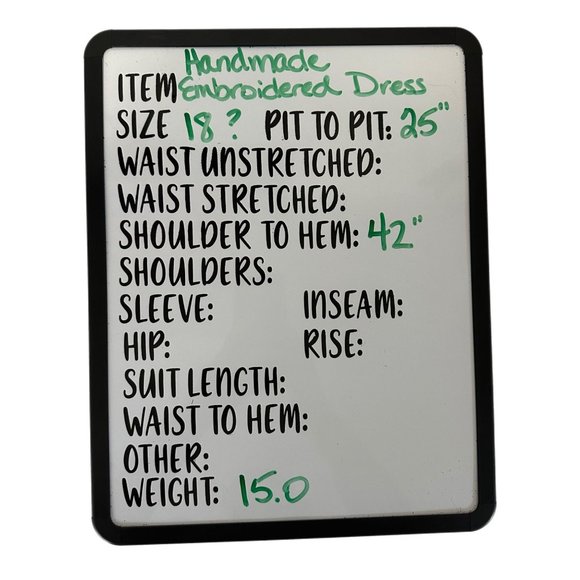 Embroidered White Women’s Size 18? Summer Dress Swimsuit Cover Floral Unbranded - Picture 6 of 6